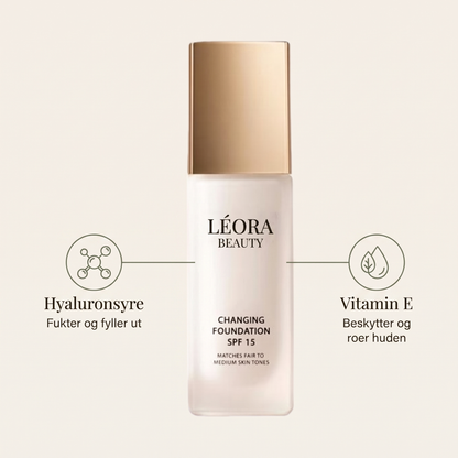 Léora Beauty Fargeskiftende Foundation