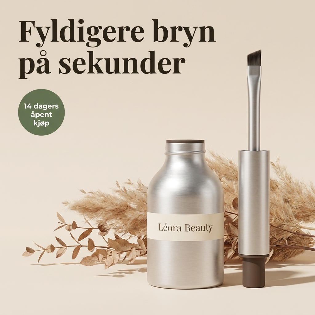 Léora Beauty øyenbrynstamp hero – Fyldigere bryn på sekunder