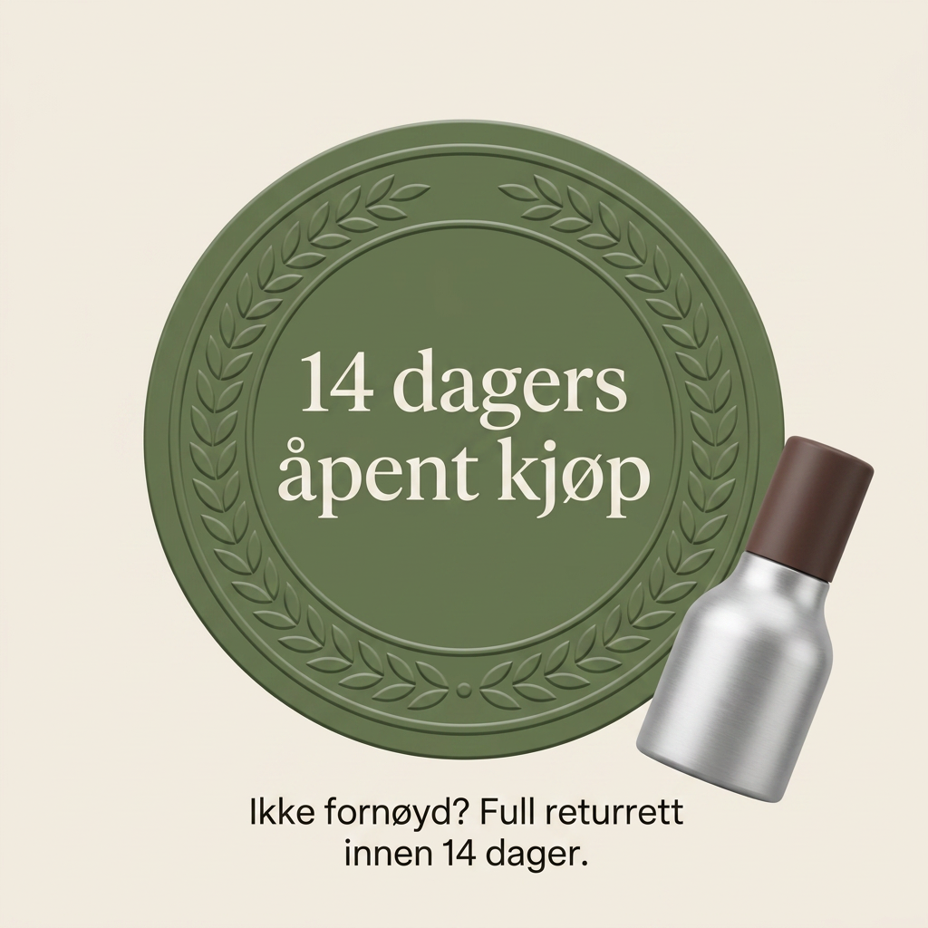 14 dagers åpent kjøp – Léora Beauty garanti