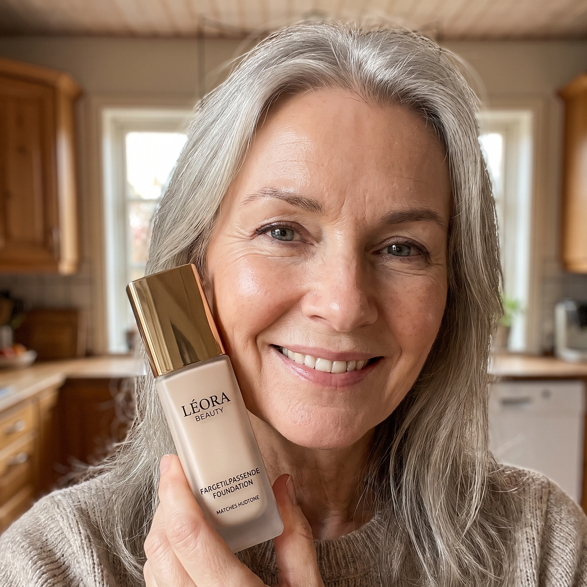 Léora Beauty Fargeskiftende Foundation