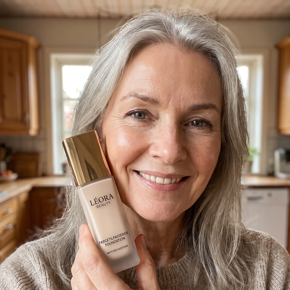 Léora Beauty Fargeskiftende Foundation